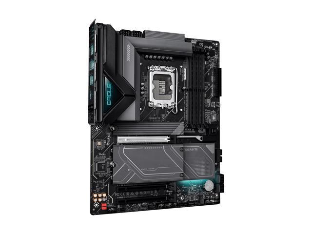 GIGABYTE Z890 EAGLE WIFI7 PLUS Intel LGA 1851 ATX Motherboard, Support Core Ultra (Series 2), DDR5, 14+1+2 Power Phase, 4x M.2, PCIe 5.0, USB4,...