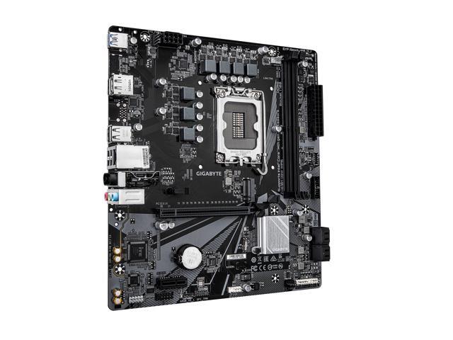 GIGABYTE H610M D3W WIFI6 Intel LGA 1700 Micro ATX Motherboard, Supports 14th/13th/12th Gen Intel Processors, 5+1+1 Power Phase, DDR5, 1x M.2, PCIe...