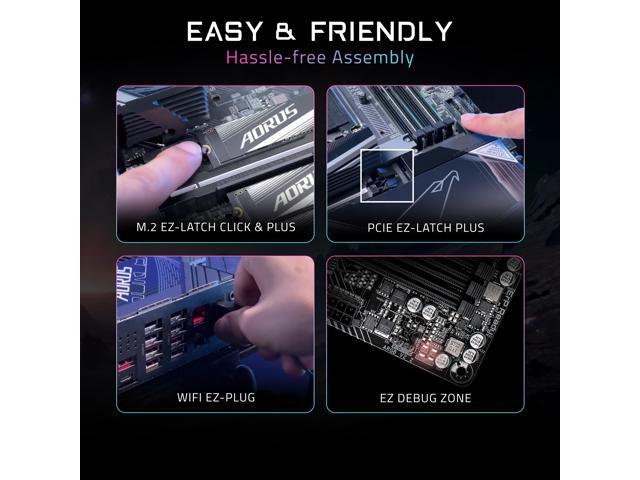 GIGABYTE B850M EAGLE WIFI7 AMD AM5 mATX Motherboard, Support Ryzen 9000/8000/7000 Series, DDR5, 8+2+2 Power Phase, 2x M.2, PCIe 5.0, USB-C, WiFi 7,...