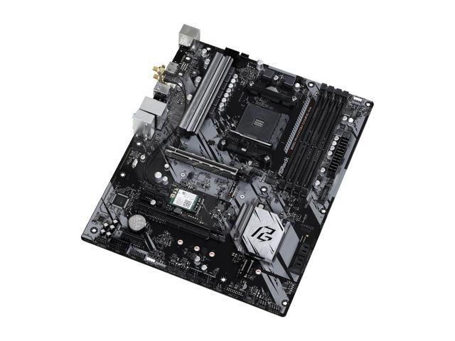 ASRock B550 Phantom Gaming 4/ac AM4 ATX AMD Motherboard