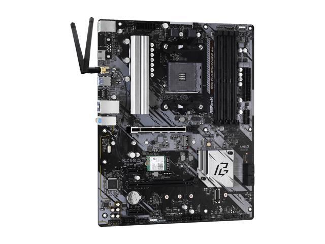 ASRock B550 Phantom Gaming 4/ac AM4 ATX AMD Motherboard