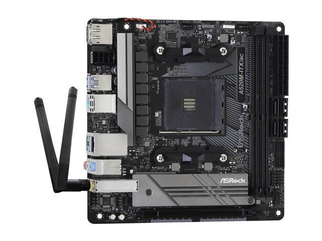 ASRock A520M-ITX/AC AM4 Mini ITX AMD Motherboard