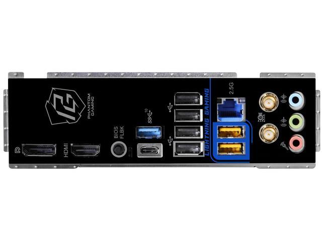 ASRock B650M PG RIPTIDE WIFI AM5 Micro-ATX Motherboard, 4 slots DDR5, 2x PCIe 4.0 x16 Slot, Dual M.2 slots, 2.5Gb Lan, WI-FI AX, 7.1 Nahimic...