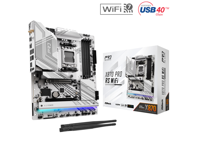 ASRock X870 PRO RS WiFi AM5 ATX Motherboard
