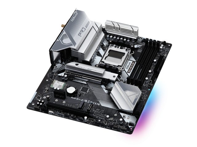 ASRock B650 Pro RS WiFi AM5 ATX Motherboard