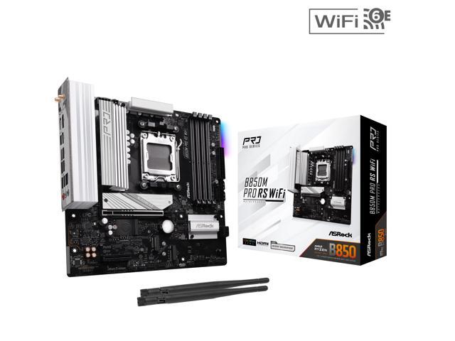 ASRock B850M PRO RS WIFI AM5 Micro ATX Motherboard