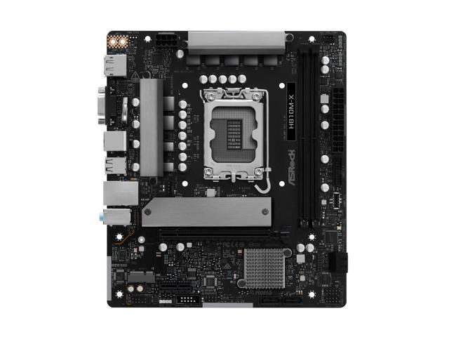 ASRock H810M-X LGA 1851 Micro ATX Motherboard