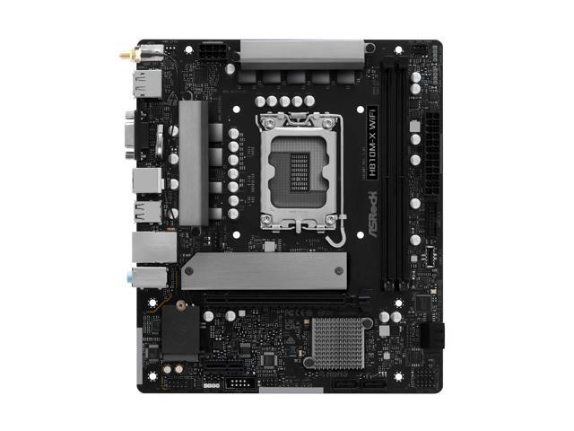ASRock H810M-X WIFI LGA 1851 Micro ATX Motherboard