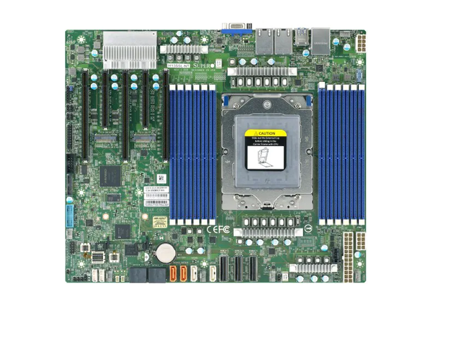 Supermicro Server Motherboard MBD-H13SSL-NT, Socket SP5 AMD 4th Gen EPYC 9004/9005, Up to 3TB 3DS ECC RDIMM DDR5, ATX. Support of 'EPYC 5th Gen...