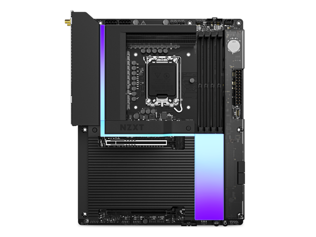 NZXT N9 Z890 - Intel Z890 LGA 1851 ATX Gaming Motherboard for Core Ultra (Series 2) - 20+1+1, DDR5, 5x M.2, PCIe 5.0, Wi-Fi 7, 5GbE, Thunderbolt 4...