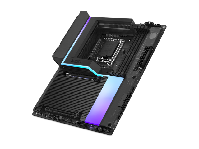 NZXT N9 Z890 - Intel Z890 LGA 1851 ATX Gaming Motherboard for Core Ultra (Series 2) - 20+1+1, DDR5, 5x M.2, PCIe 5.0, Wi-Fi 7, 5GbE, Thunderbolt 4...