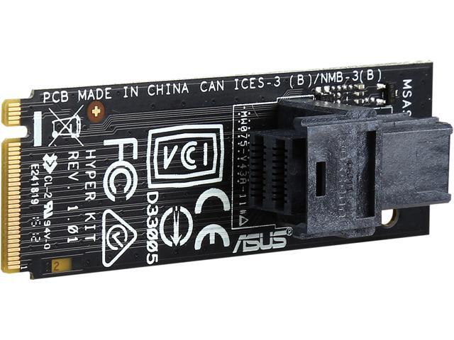 ASUS Model Hyper Kit Expansion Card M.2 TO MINI SAS HD ADAPTER