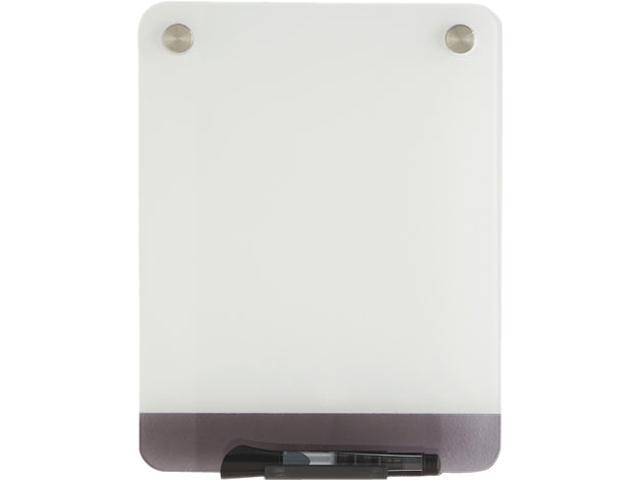 Clarity Glass Personal Dry Erase Boards, Ultra-White Backing, 9 x 12 31110