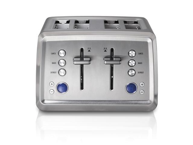 Hamilton Beach Stainless Steel Silver 4 slot Toaster 8.25 in. H x 12.38 in. W x 12 in. D - Total Qty: 1