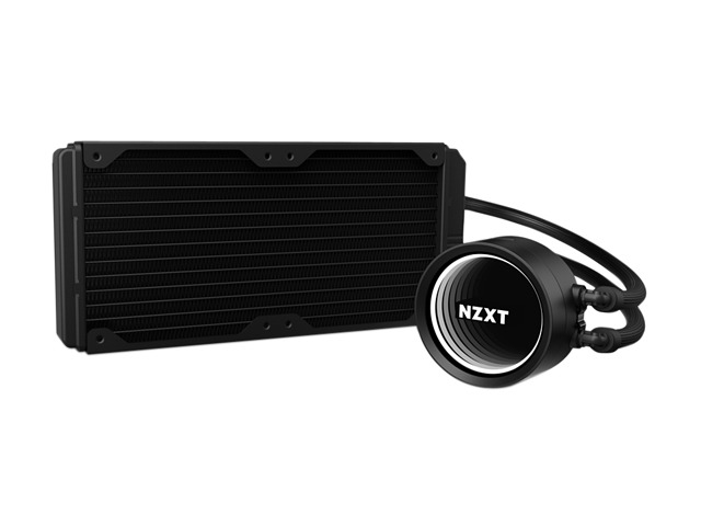 NZXT Kraken X53 RGB 240mm - RL-KRX53-R1 - AIO RGB CPU Liquid Cooler - Rotating Infinity Mirror Design - Powered By CAM V4 - RGB Connector - Aer RGB...