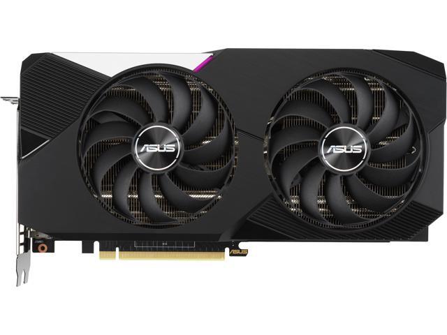 Open Box - ASUS Dual NVIDIA GeForce RTX 3070 V2 OC Edition Gaming Graphics Card (PCIe 4.0, 8GB GDDR6, LHR, HDMI 2.1, DisplayPort 1.4a, Axial-tech.