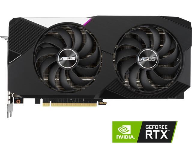 Open Box - ASUS Dual NVIDIA GeForce RTX 3070 V2 OC Edition Gaming Graphics Card (PCIe 4.0, 8GB GDDR6, LHR, HDMI 2.1, DisplayPort 1.4a, Axial-tech.