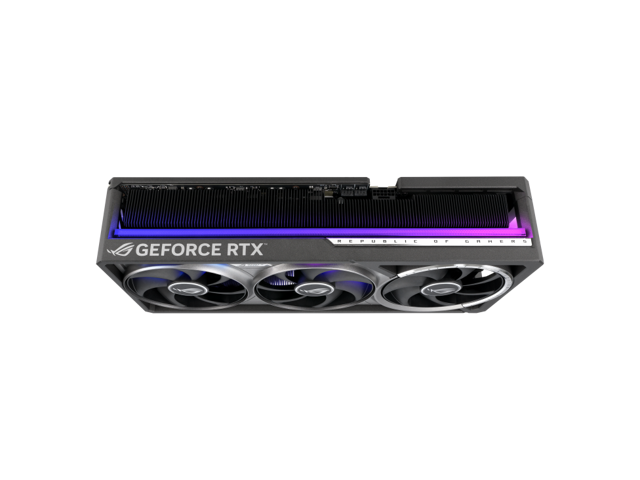 ASUS - ROG Astral NVIDIA GeForce RTX 5090 32GB GDDR7 PCI Express 5.0 Graphics Card - Black - image 4