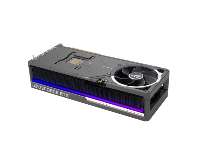 ASUS - ROG Astral NVIDIA GeForce RTX 5090 32GB GDDR7 PCI Express 5.0 Graphics Card - Black - image 9