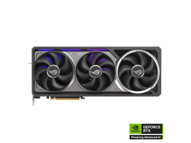 ASUS - ROG Astral NVIDIA GeForce RTX 5090 32GB GDDR7 PCI Express 5.0 Graphics Card - Black - image 3