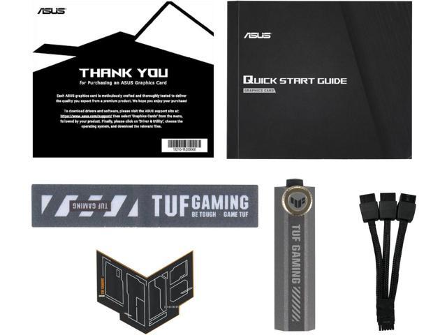 ASUS - TUF Gaming NVIDIA GeForce RTX 5070 Ti OC Edition 16GB GDDR7 PCI Express 5.0 Graphics Card - Black - image 12