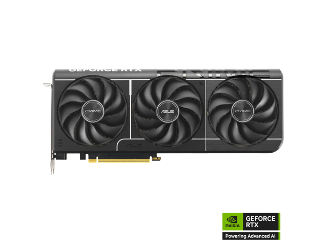 ASUS - PRIME NVIDIA GeForce RTX 5070 12GB GDDR7 PCI Express 5.0 Graphics Card - Black - image 3