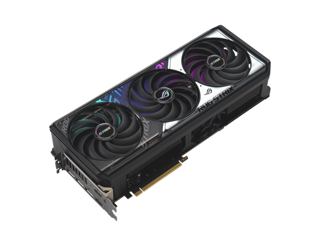 ASUS - ROG Strix NVIDIA GeForce RTX 5070 Ti OC Edition 16GB GDDR7 PCI Express 5.0 Graphics Card - Black - image 4