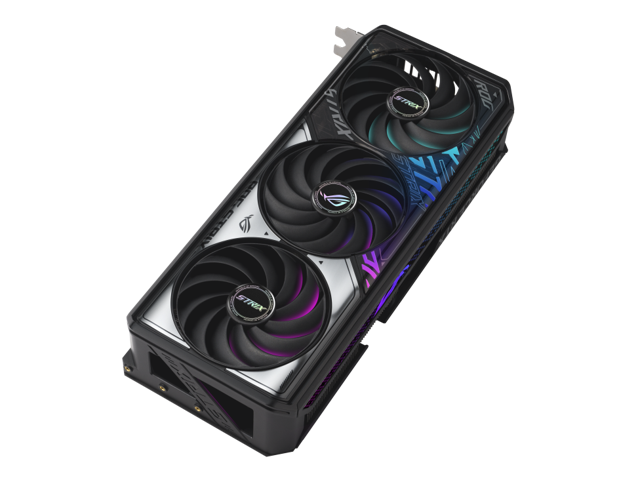 ASUS - ROG Strix NVIDIA GeForce RTX 5070 Ti OC Edition 16GB GDDR7 PCI Express 5.0 Graphics Card - Black - image 5