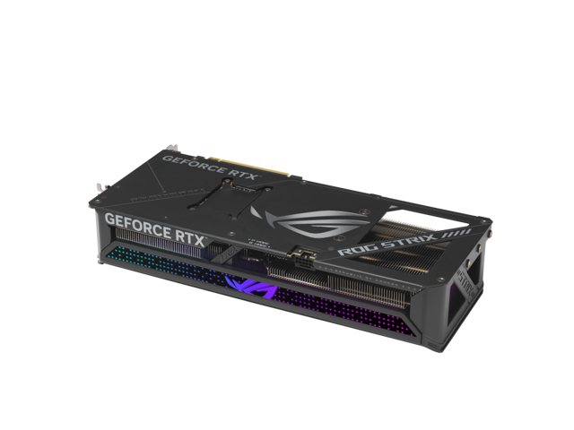 ASUS - ROG Strix NVIDIA GeForce RTX 5070 Ti OC Edition 16GB GDDR7 PCI Express 5.0 Graphics Card - Black - image 9