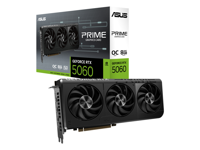 ASUS - PRIME NVIDIA GeForce RTX 5060 OC Edition 8GB GDDR7 PCI Express 5.0 Graphics Card - Black - image 12