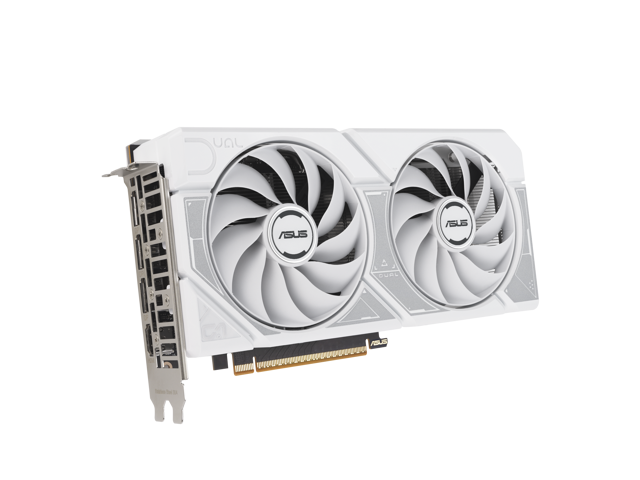ASUS Dual GeForce RTX 5060 Graphics Card DUAL-RTX5060-O8G-WHITE