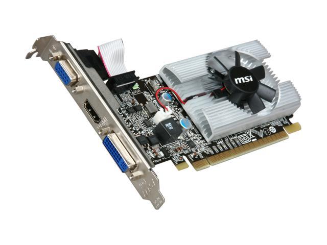 MSI GeForce 210 Video Card N210-MD1G/D3