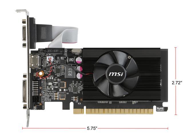 MSi 954MHz 1600MHz DDR3 2GB Gaming Graphics Card - image 3