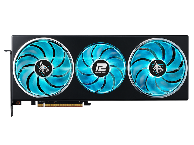 PowerColor Hellhound Radeon RX 7700 XT Graphics Card RX7700XT 12G-L/OC