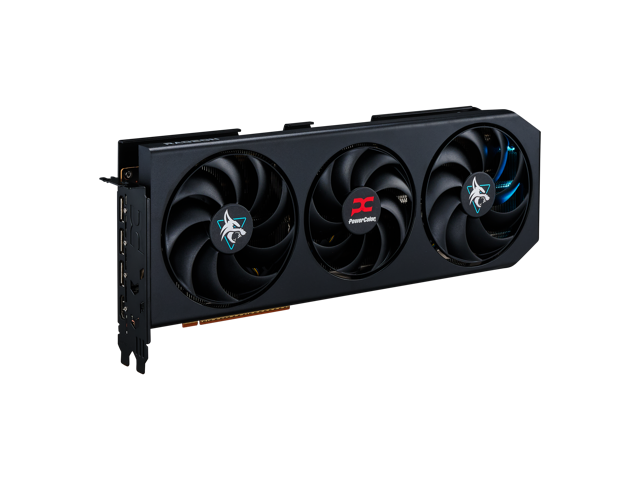 Open Box - PowerColor Hellhound Radeon RX 9070 16GB 256-Bit GDDR6 PCI Express 5.0 RDNA 4 Graphics Card RX9070 16G-L/OC
