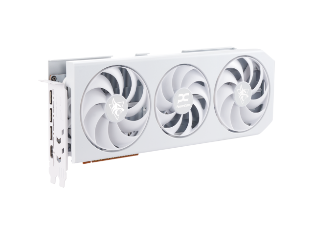 PowerColor Hellhound Radeon RX 9070 XT Graphics CARD Hellhound Spectral White AMD Radeon RX 9070 XT 16GB GDDR6