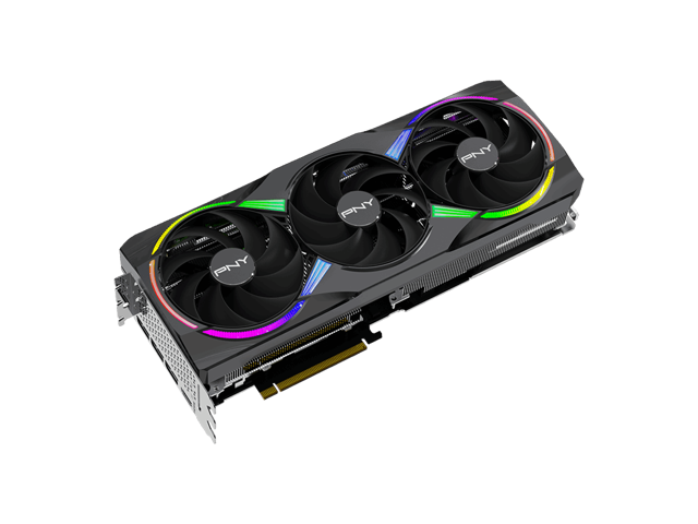 PNY - GeForce RTX 5080 ARGB 16GB OC GDDR7 PCI Express 5.0 Graphics Card with Triple Fan - Black - image 5
