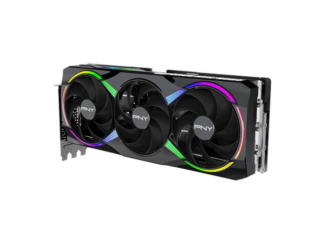 PNY - GeForce RTX 5080 ARGB 16GB OC GDDR7 PCI Express 5.0 Graphics Card with Triple Fan - Black - image 9