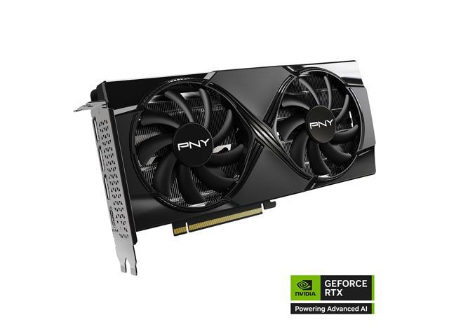 PNY - GeForce RTX 5060 Ti Overclocked 16GB GDDR7 PCI Express 5.0 Graphics Card with Dual Fan - Black - image 3