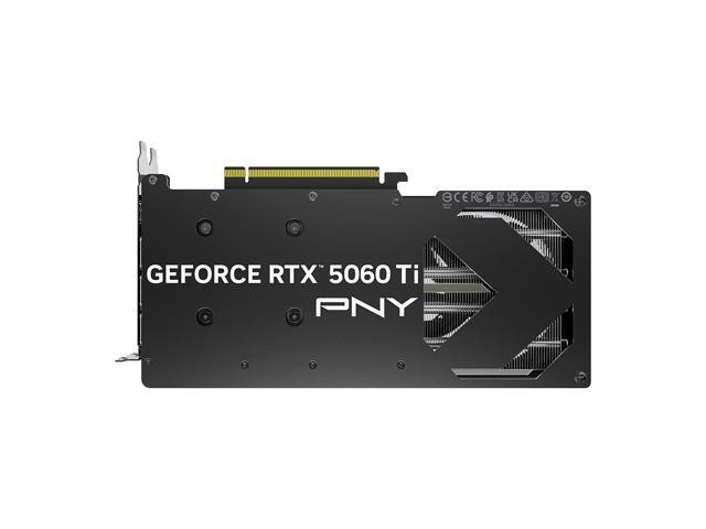 PNY - GeForce RTX 5060 Ti Overclocked 16GB GDDR7 PCI Express 5.0 Graphics Card with Dual Fan - Black - image 8