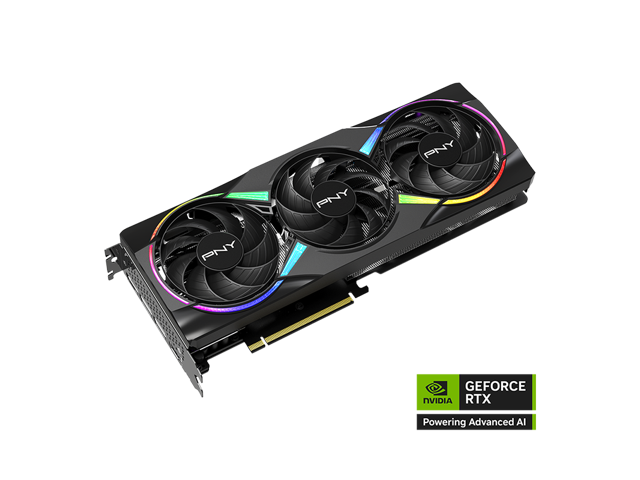 PNY - GeForce RTX 5060 Ti Overclocked 8GB GDDR7 PCI Express 5.0 Graphics Card with Triple Fan - Black - image 3