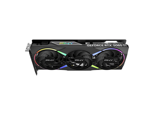 PNY - GeForce RTX 5060 Ti Overclocked 8GB GDDR7 PCI Express 5.0 Graphics Card with Triple Fan - Black - image 7