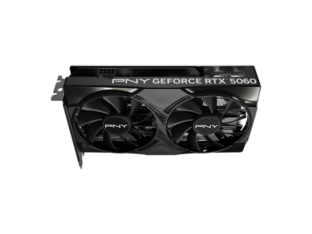 PNY - GeForce RTX 5060 Overclocked 8GB GDDR7 PCI Express 5.0 Graphics Card with Dual Fan - Black - image 7