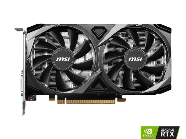 MSI - NVIDIA RTX 3050 VENTUS 2X XS 8G OC - 8GB GDDR6 - PCI Express 4.0 - Graphics Card - Black - image 3