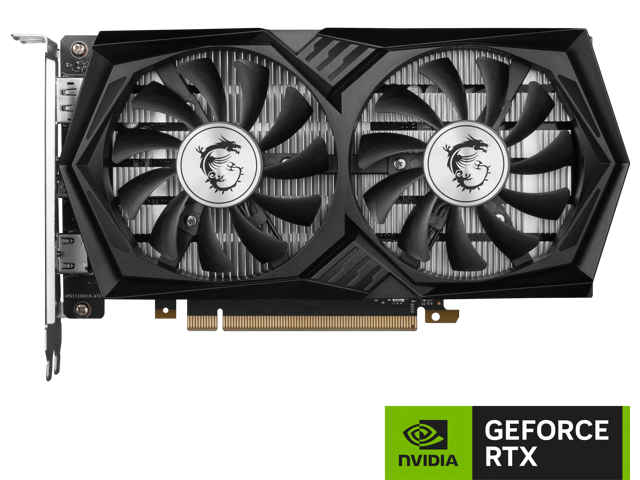 MSI - NVIDIA RTX 3050 GAMING X 6G - 6GB GDDR6 - PCI Express 4.0 - Graphics Card - Black - image 3