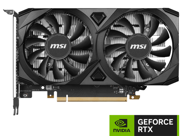 MSi GeForce RTX 3050 VENTUS 2X 6G OC Graphics Card - image 2