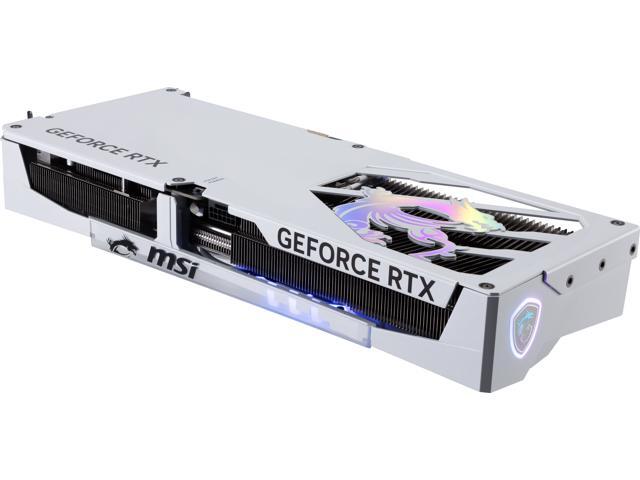 MSI - NVIDIA GeForce RTX 5080 16G GAMING TRIO OC 16GB GDDR7 PCI Express Gen 5 Graphics Card - White - image 9