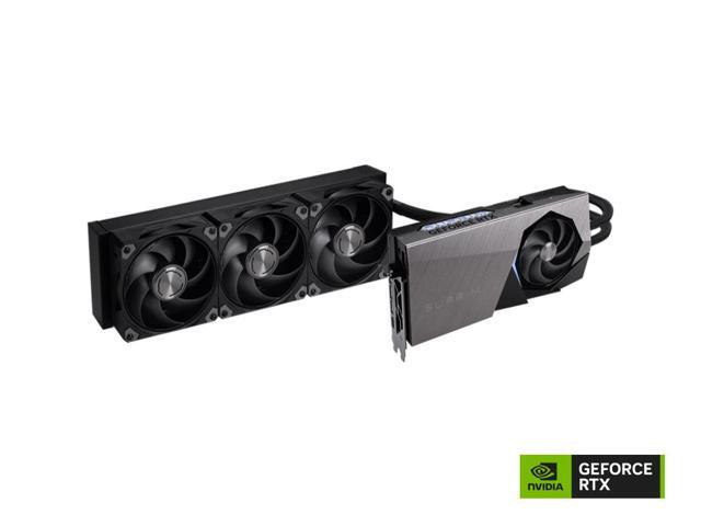 MSI - NVIDIA GeForce GeForce RTX 5090 32G SUPRIM LIQUID SOC 32GB GDDR7 PCI Express Gen 5 Graphics Card - Black - image 3