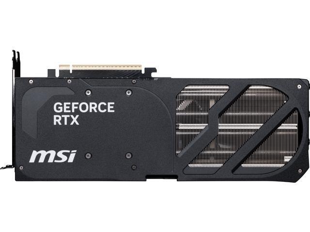 MSI - NVIDIA GeForce GeForce RTX 5080 16G SHADOW 3X OC 16GB GDDR7 PCI Express Gen 5 Graphics Card - Black - image 4
