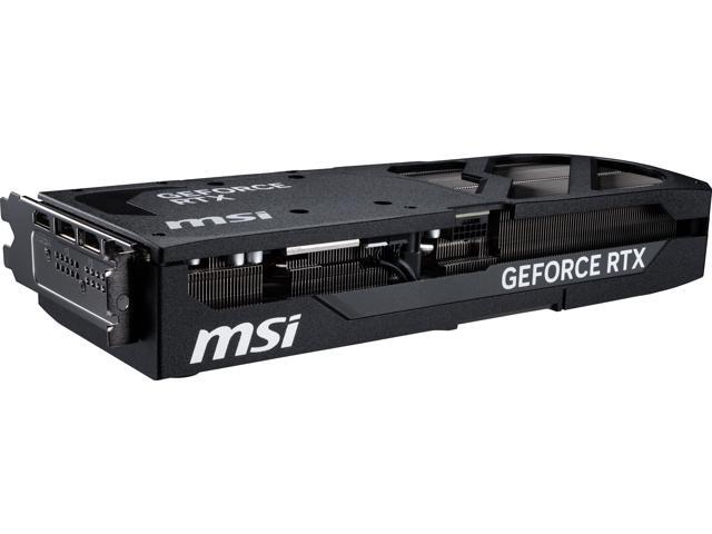 MSI - NVIDIA GeForce GeForce RTX 5080 16G SHADOW 3X OC 16GB GDDR7 PCI Express Gen 5 Graphics Card - Black - image 8